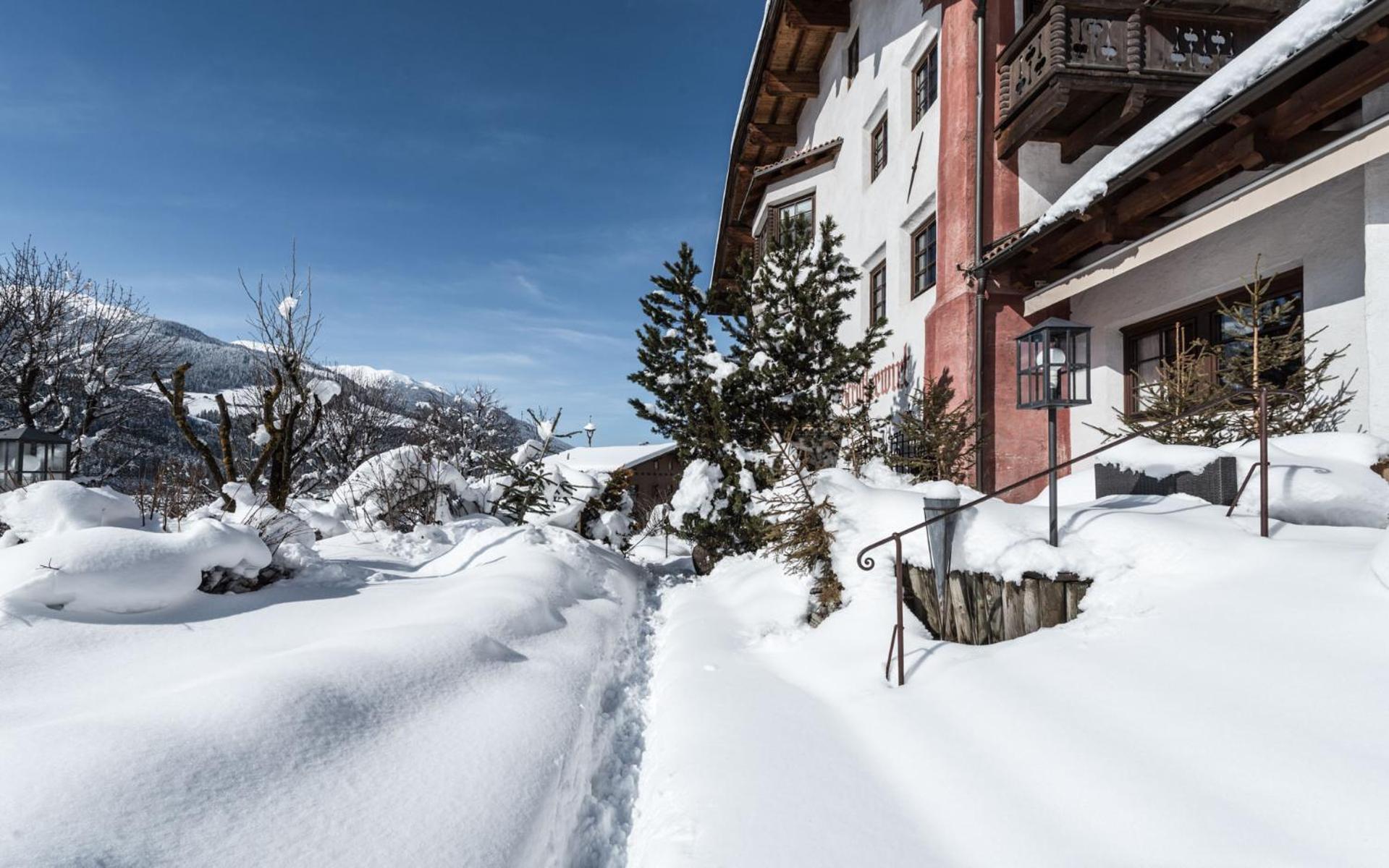 Strasserwirt - Ansitz Zu Tirol Strassen Exterior photo
